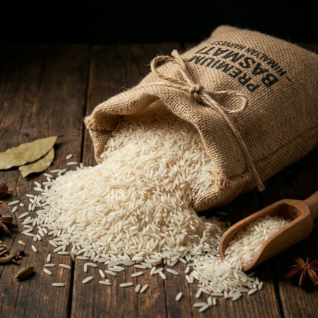 Hochwertiger Basmati Reis aus dem Punjab