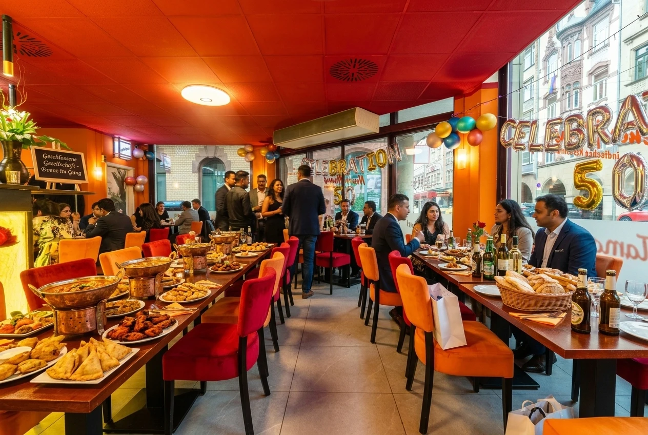 Gastraum Sanjha Tadka Erfurt – Gruppenveranstaltungen und Events
